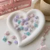 Colorful Hello Kitty-shaped cute keychain pendant, children's gift decoration, cartoon and cute pendant details Picture
